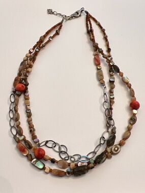 Silpada | Fiesta Coral Shell Necklace